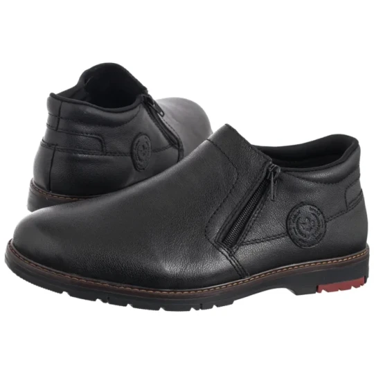 Zdjęcie produktu Trzewiki Czarne 10550-00 Black (RI340-a) Rieker
