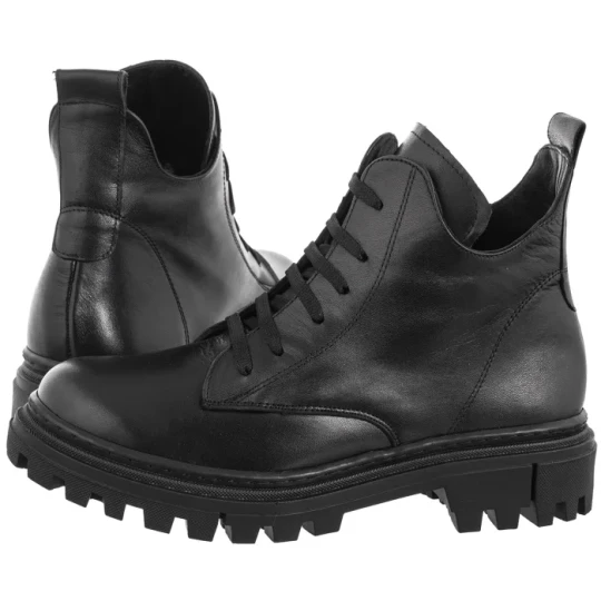 Zdjęcie produktu Trzewiki Czarne 230012 Black (VC1-a) Vacarro