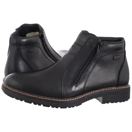 Zdjęcie produktu Trzewiki Czarne 33160-00 Black (RI315-a) Rieker