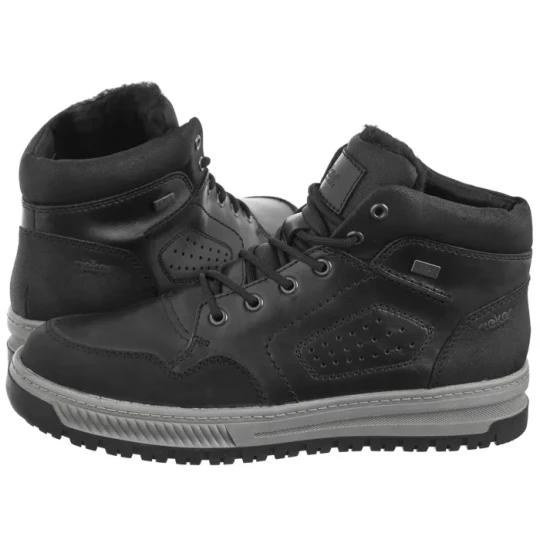 Zdjęcie produktu Trzewiki Czarne 38544-00 Black (RI215-a) Rieker