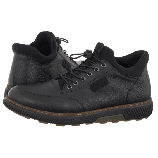 Zdjęcie produktu Trzewiki Czarne B3356-00 Black (RI439-b) Rieker