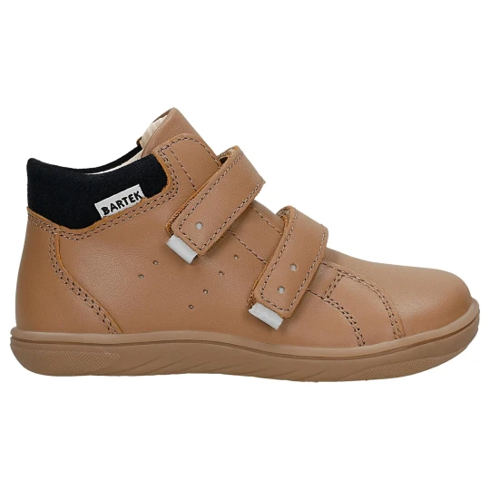 Zdjęcie produktu Beżowe skórzane trzewiki barefoot Bartek 86309-54
