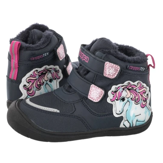Zdjęcie produktu Trzewiki Flake Tex M 280021M/6722 Navy/Pink (KA219-a) Kappa