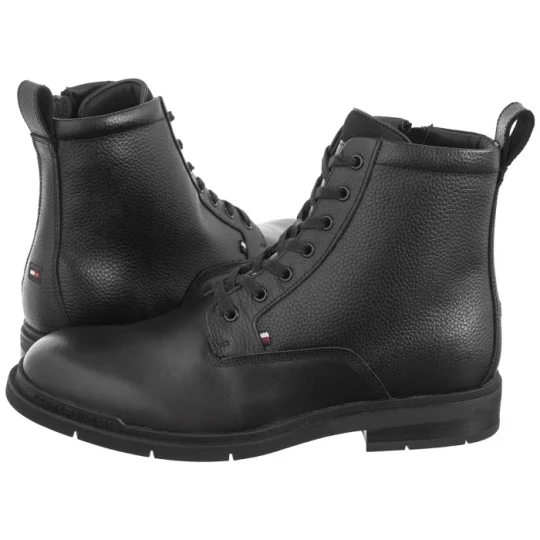 Zdjęcie produktu Trzewiki Flex Hilfiger Warm Check Lth Z B Black FM0FM05101 BDS (TH1212-a) Tommy Hilfiger