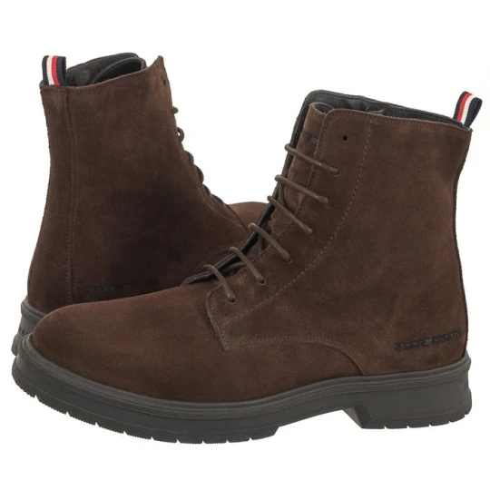 Zdjęcie produktu Trzewiki Hilfiger Core Suede Boot Cocoa FM0FM04674 GT6 (TH884-a) Tommy Hilfiger