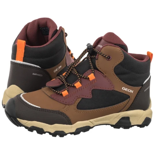 Zdjęcie produktu Trzewiki J Magnetar Boy B Abx C - Brown / Bordeaux J463ZC 050FU C6311 (GE197-b) Geox