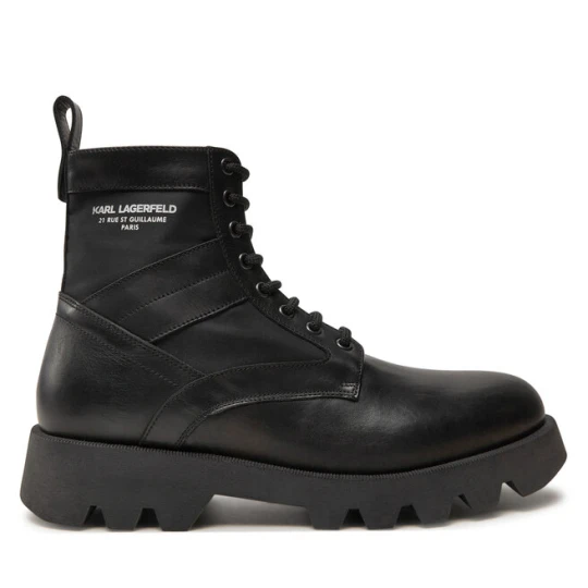 Zdjęcie produktu Trzewiki KARL LAGERFELD KL11164 Czarny