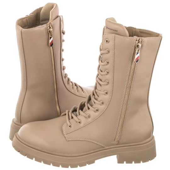 Zdjęcie produktu Trzewiki Lace-Up Bootie Nude T3A5-32381-1355 359 (TH515-b) Tommy Hilfiger