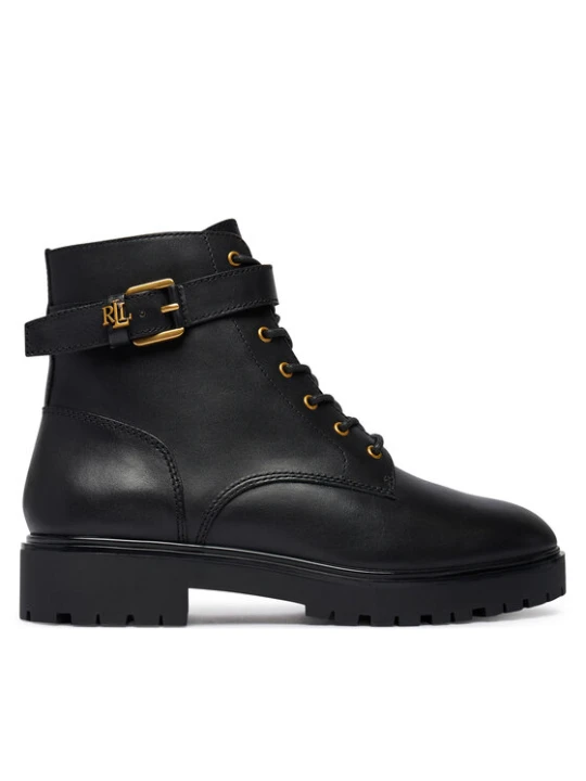 Zdjęcie produktu Trzewiki LAUREN RALPH LAUREN Allyson Logo Bo Bte 802P12046001 Czarny