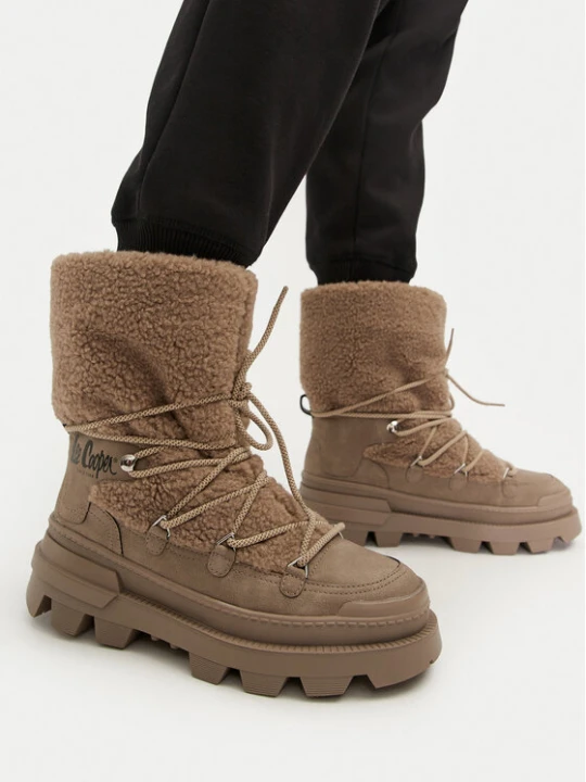Zdjęcie produktu Trzewiki Lee Cooper LCJ-24-47-3149LA Beżowy