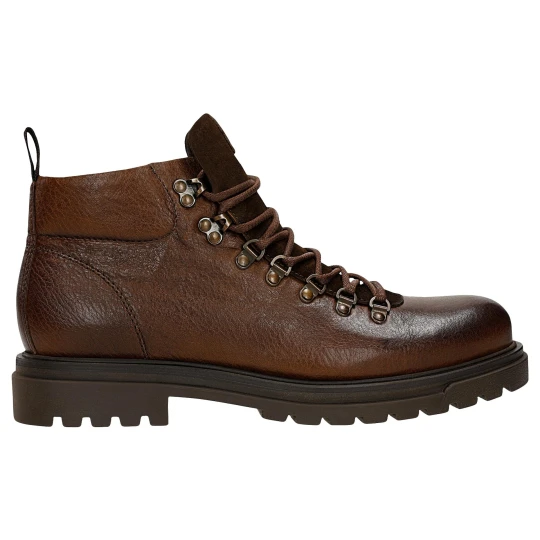 Zdjęcie produktu Brązowe skórzane workery męskie 24108-72 Wojas