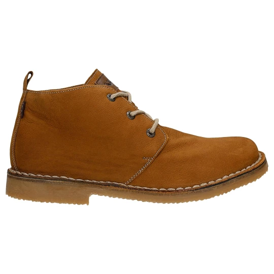 Zdjęcie produktu Brązowe męskie trzewiki chukka 24400-25 Wojas