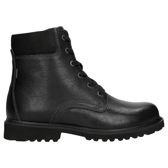 Zdjęcie produktu Czarne zimowe workery męskie z ociepleniem 24120-71 Wojas