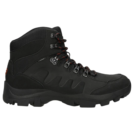 Zdjęcie produktu Czarne wysokie trekkingi męskie 24122-81 Wojas