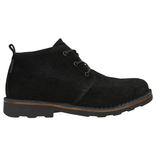 Zdjęcie produktu Czarne niskie trzewiki męskie w stylu chukka 24128-61 Wojas