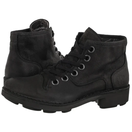 Zdjęcie produktu Trzewiki Noil227fly Antqsuede Black P211227002 (FL447-b) FLY London