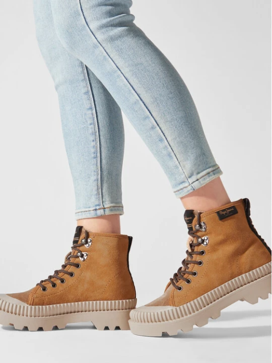Zdjęcie produktu Trzewiki Pepe Jeans Ascot Desert PLS50429 Brązowy