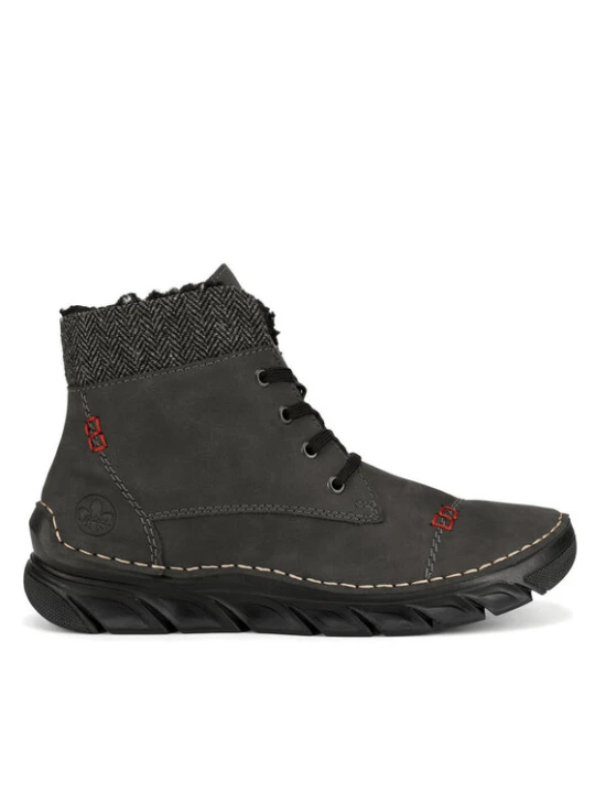 Zdjęcie produktu Trzewiki Rieker 55031-45 Szary