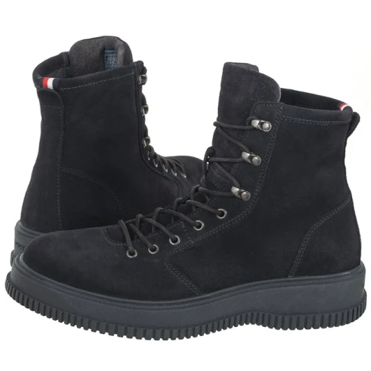 Zdjęcie produktu Trzewiki TH Everyday Class W Suede Hooks Desert Sky FM0FM04762 DW5 (TH907-a) Tommy Hilfiger
