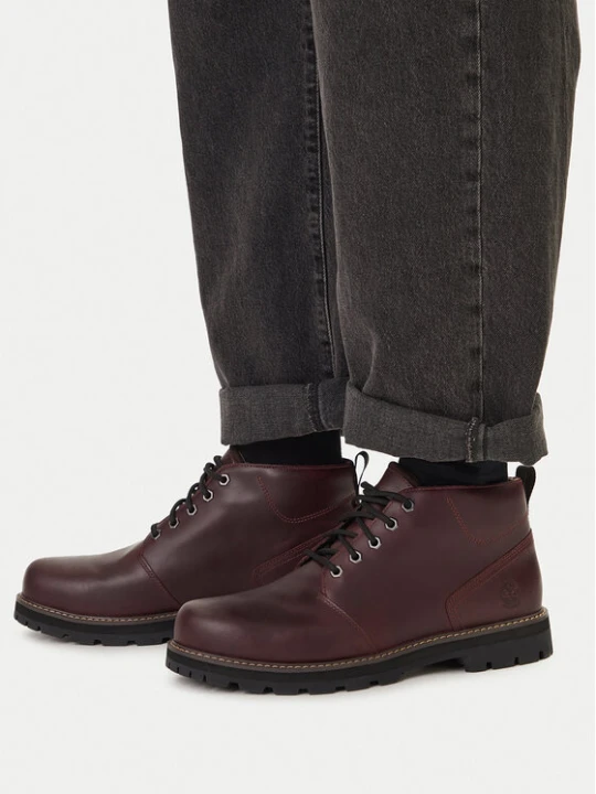 Zdjęcie produktu Trzewiki Timberland Britton Road Waterproof Chukka TB0A69TWEIW1 Bordowy