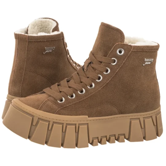 Zdjęcie produktu Trzewiki Tjw Platform Sneaker Mc Wl Warm Khaki EN0EN03134 GWI (TH1522-b) Tommy Hilfiger