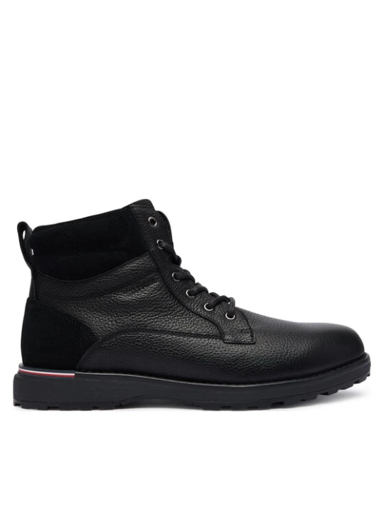 Zdjęcie produktu Trzewiki Tommy Hilfiger Corporate W FM0FM05606 Czarny