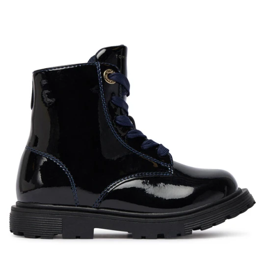 Zdjęcie produktu Trzewiki Tommy Hilfiger Lace-Up Bootie T1A5-34005-1237 M Granatowy