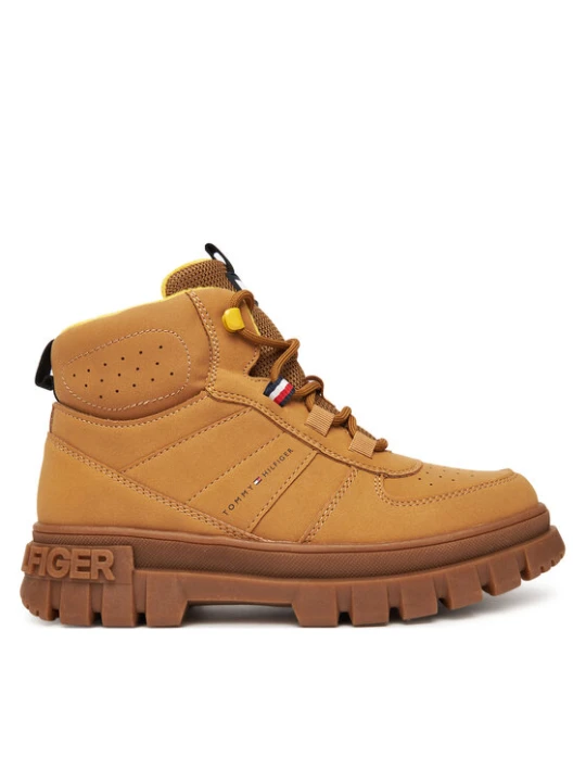 Zdjęcie produktu Trzewiki Tommy Hilfiger T3X5-34129-1696 D Brązowy