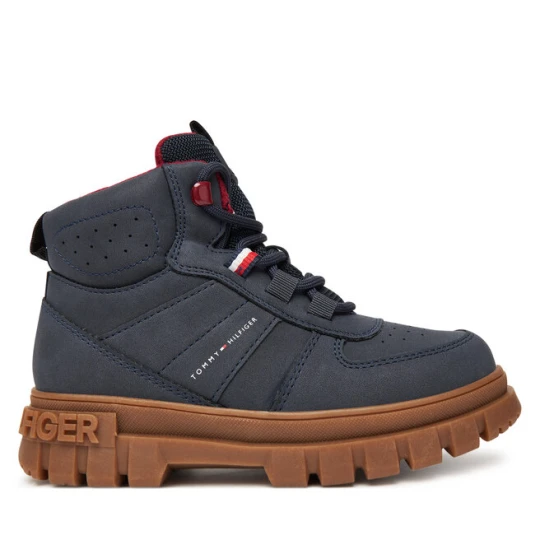 Zdjęcie produktu Trzewiki Tommy Hilfiger T3X5-34129-1696 S Granatowy