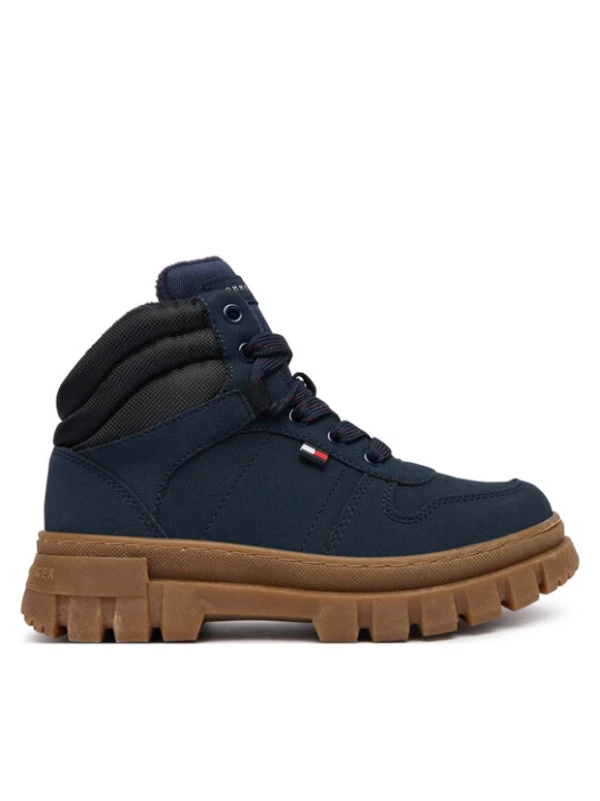 Zdjęcie produktu Trzewiki Tommy Hilfiger T3X5-35292-0316 M Granatowy