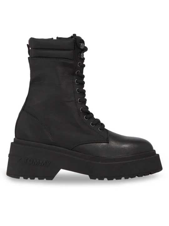 Zdjęcie produktu Trzewiki Tommy Jeans Tjw Lace Up Padded Boot EN0EN02405 Czarny