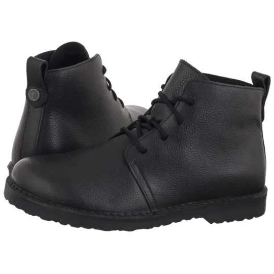 Zdjęcie produktu Trzewiki Uppsala Mid Black Natural Leather 1032824 (BK427-a) Birkenstock