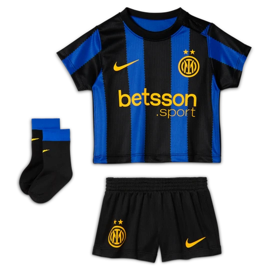 Zdjęcie produktu Trzyczęściowy strój do piłki nożnej dla niemowląt i maluchów Nike Inter Mediolan Stadium 2026 (wersja domowa) – replika - Niebieski