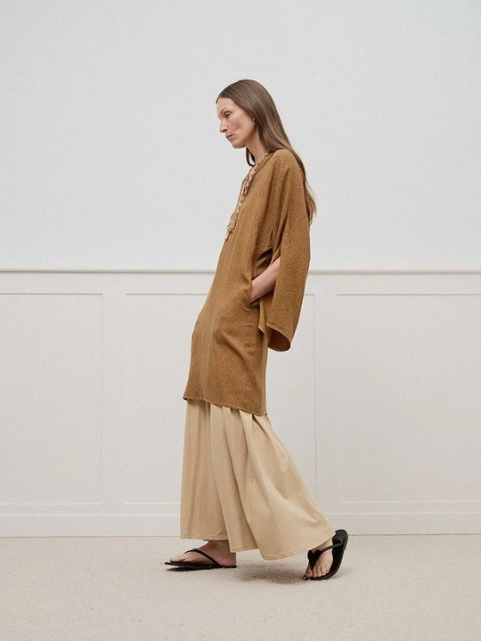 Zdjęcie produktu Tunika By Malene Birger brązowy