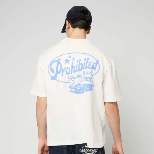 Zdjęcie produktu Tuning Club Tee PROHIBITED biały