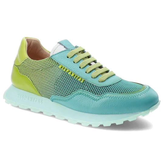 Zdjęcie produktu Turkusowe Sneakersy Hispanitas Stylowe Buty Damskie niebieski