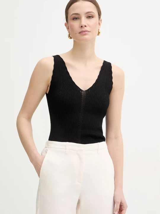 Zdjęcie produktu Twinset top damski czarny
