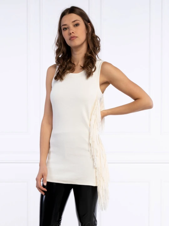 Zdjęcie produktu Twinset Actitude Bluzka | Slim Fit kremowy