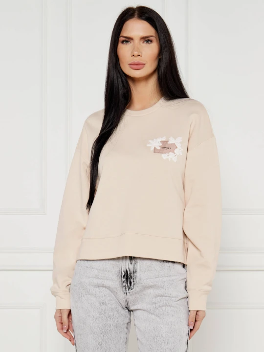 Zdjęcie produktu TWINSET Bluza | Loose fit kremowy