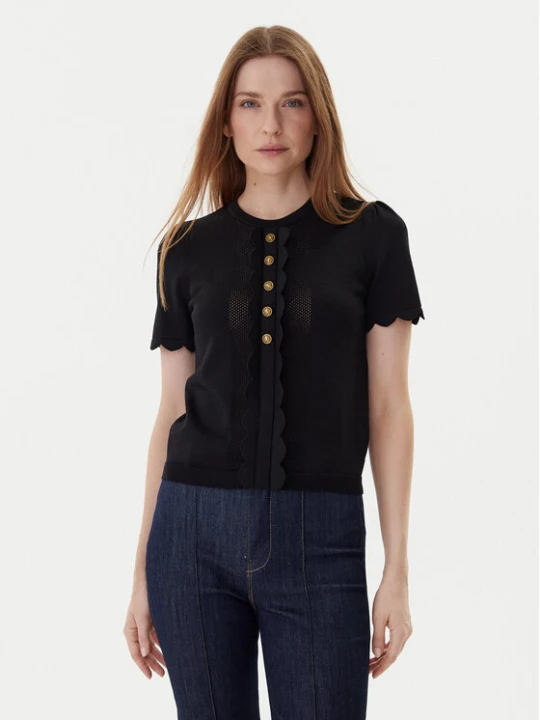 Zdjęcie produktu TWINSET Bluzka 252TP3203 Czarny Regular Fit