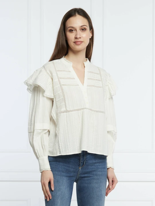 Zdjęcie produktu TWINSET Bluzka | Relaxed fit biały