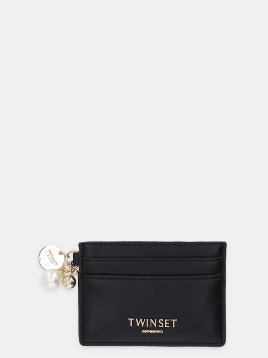 Zdjęcie produktu Twinset etui na karty czarny