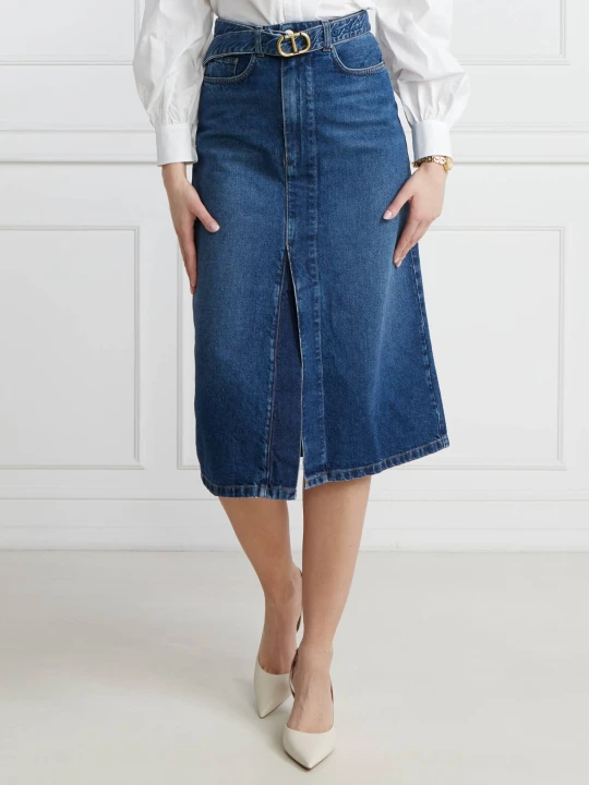 Zdjęcie produktu TWINSET Jeansowa spódnica granatowy