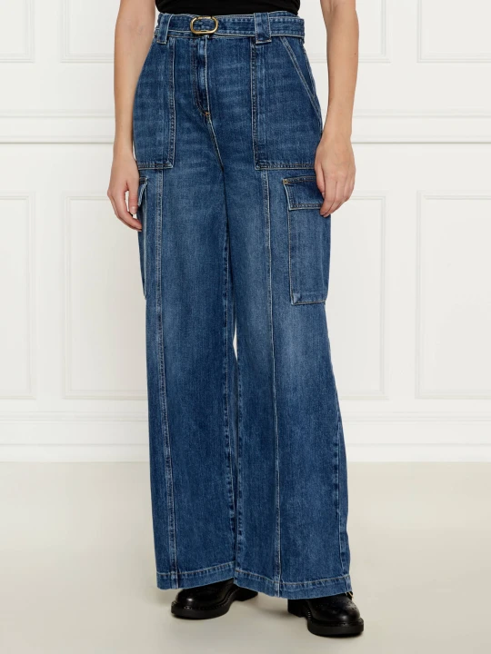 Zdjęcie produktu TWINSET Jeansy | flare fit | high waist niebieski