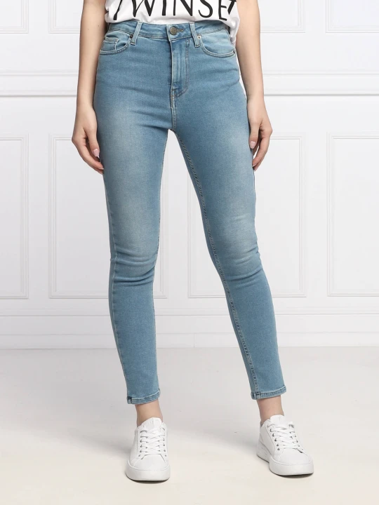 Zdjęcie produktu TWINSET Jeansy SKINNY | Slim Fit niebieski