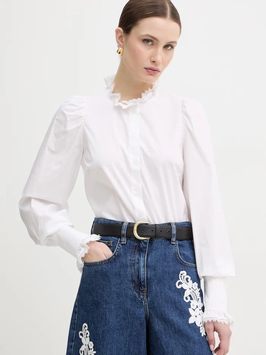 Zdjęcie produktu Twinset koszula bawełniana biały