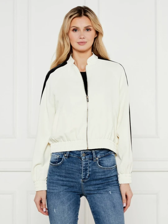 Zdjęcie produktu TWINSET Kurtka bomber | Cropped Fit kremowy