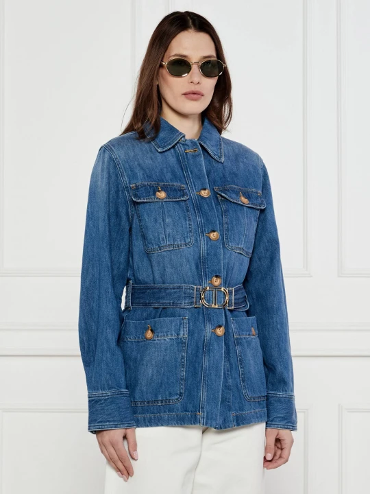 Zdjęcie produktu TWINSET Kurtka jeansowa | Loose fit niebieski