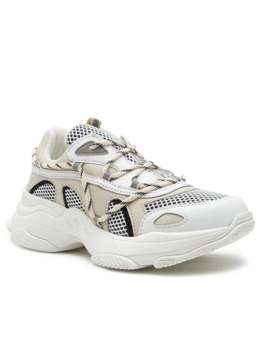 Zdjęcie produktu TWINSET Skórzane sneakersy beżowy