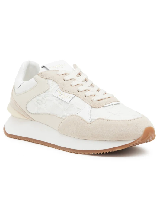 Zdjęcie produktu TWINSET Skórzane sneakersy beżowy